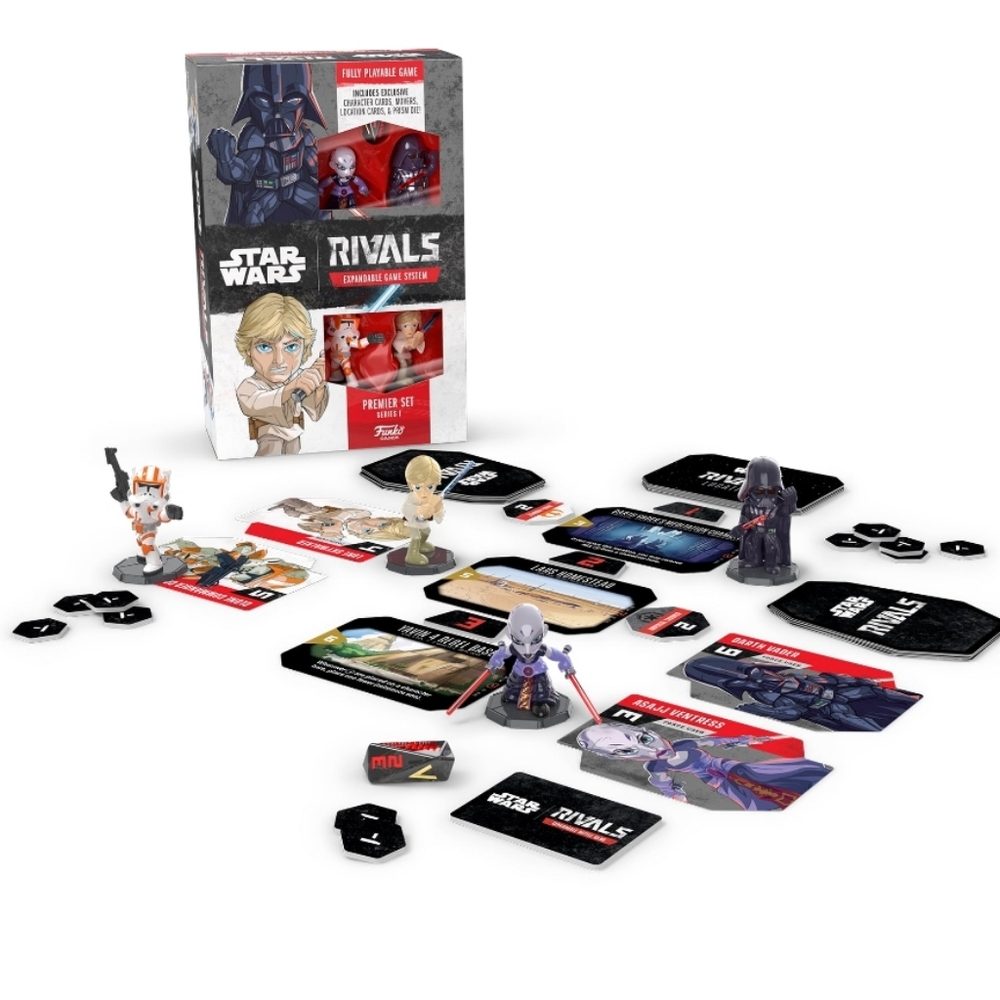 : Funko Star Wars Rivals Expandable Card Game, Premier Set Expandable Game